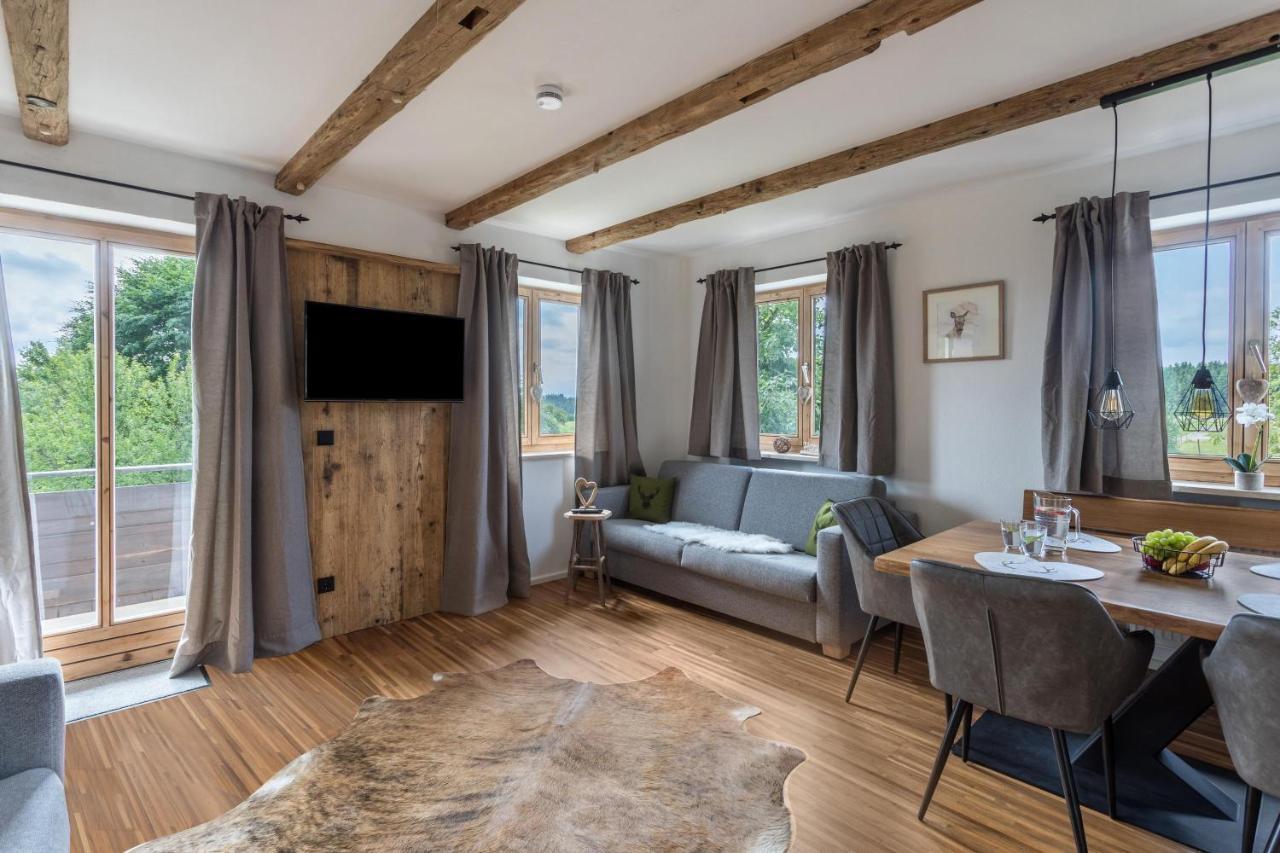 Fewo Beim Nik Mit Wanderreitstation Höslwang Exteriér fotografie